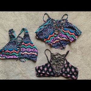 3 bikini top bundle